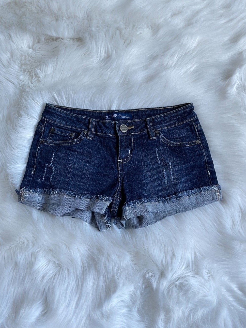 Zco Jeans Denim Super Short Shorts
